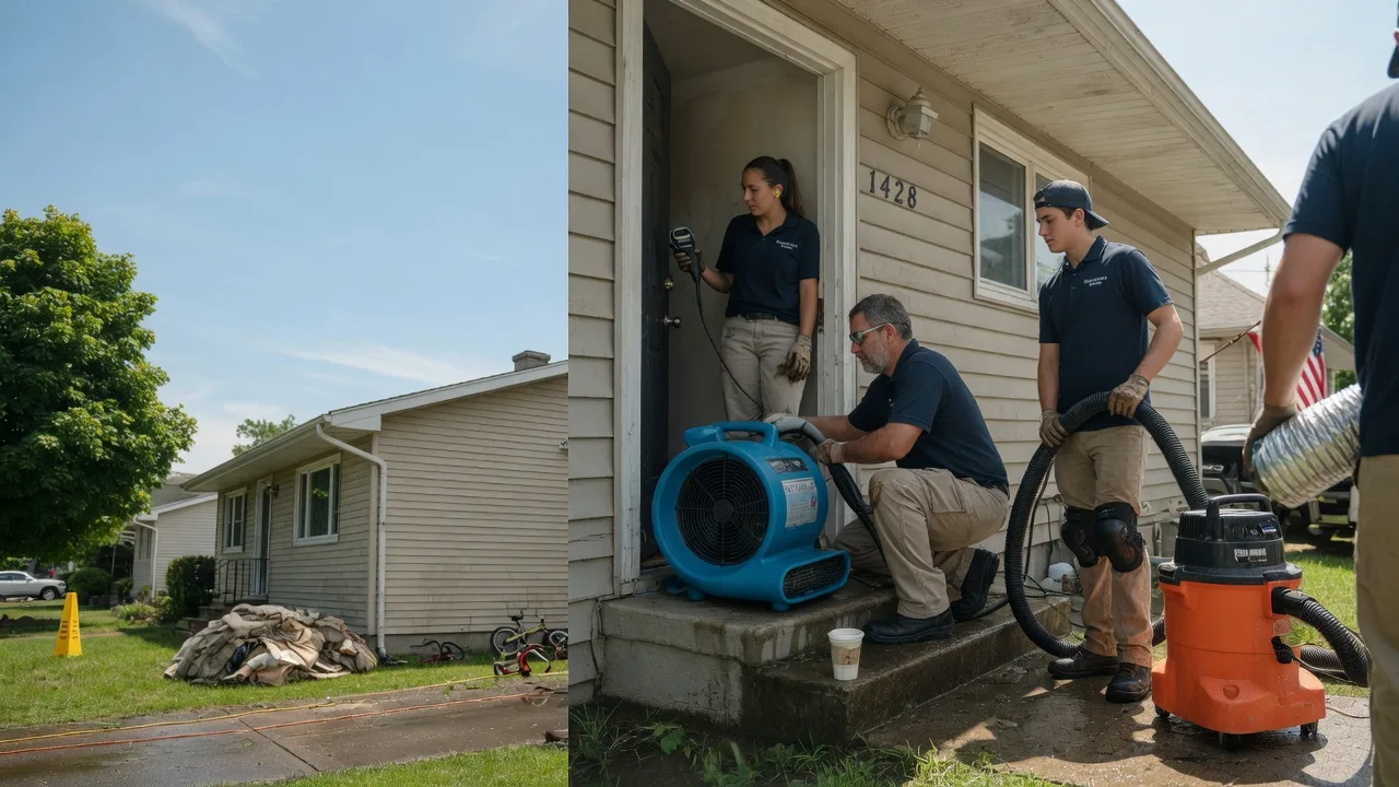 Water Damage Restoration in La Moille, IL near me